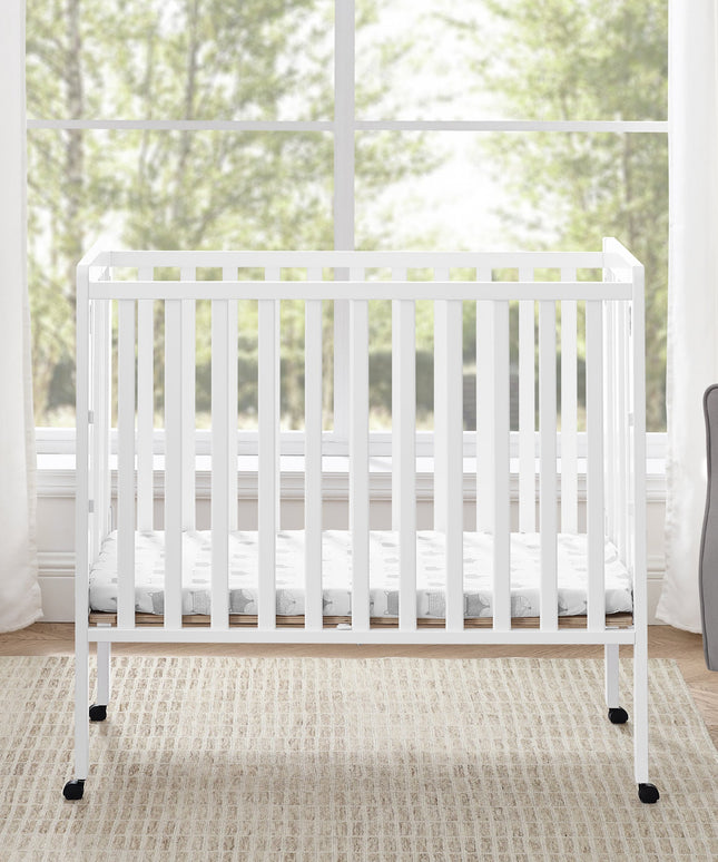 Lee Portable Folding Mini Crib with 1.5-Inch Mattress