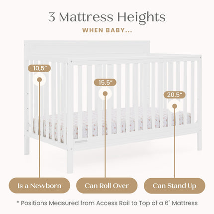 Isabelle 6-in-1 Convertible Crib