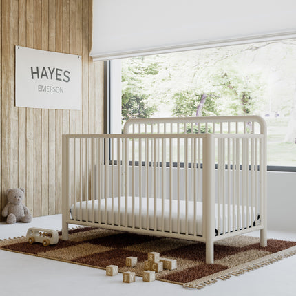 Storkcraft® Porto Deluxe 5-in-1 Convertible Crib with Bonus Toddler Guardrail