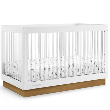 James Acrylic 4-in-1 Convertible Crib