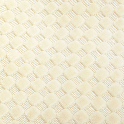 Enoki Storage Ottoman in Velvet Checker