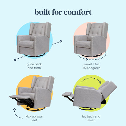 Maddox Recliner and Swivel Glider
