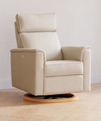 Performance Cream Eco-Weave with Light Wood Base