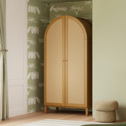 Bondi Cane Assembled Armoire