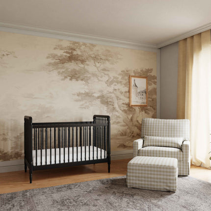 Liberty 3-in-1 Convertible Spindle Crib with Toddler Bed Conversion Kit