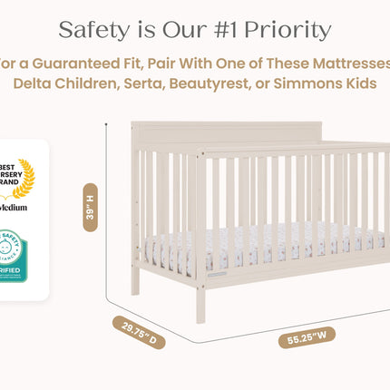 Isabelle 6-in-1 Convertible Crib