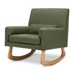 Olive Boucle with Light Legs
