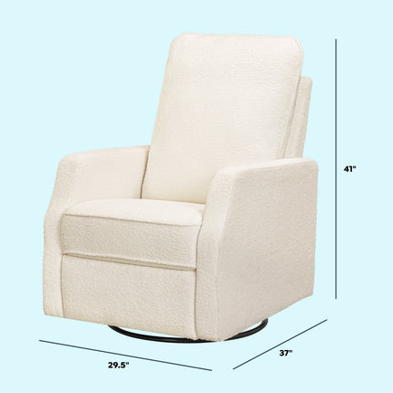 Lucas Pillowback Swivel Recliner