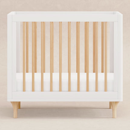 Lolly 4-in-1 Convertible Mini Crib with Toddler Bed Conversion Kit