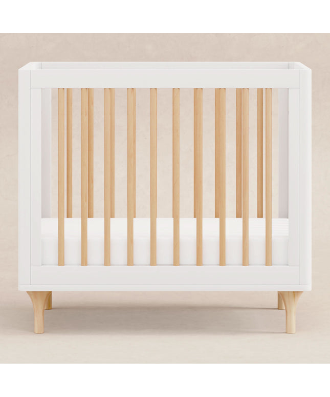 Lolly 4-in-1 Convertible Mini Crib with Toddler Bed Conversion Kit