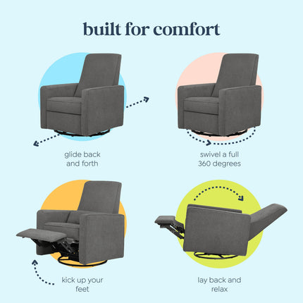 Piper Recliner and Swivel Glider