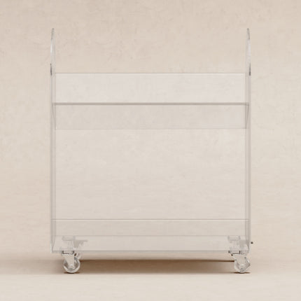 Presto Acrylic Bookcase and Cart