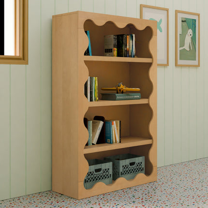 Lido Wave Bookcase