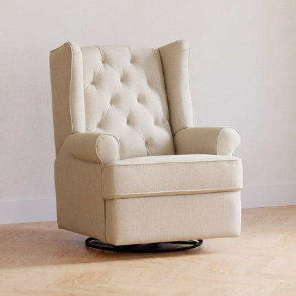 Harbour Electronic Recliner and Swivel Glider in Eco-Performance Fabric with USB port | Water Repellent & Stain Resistant