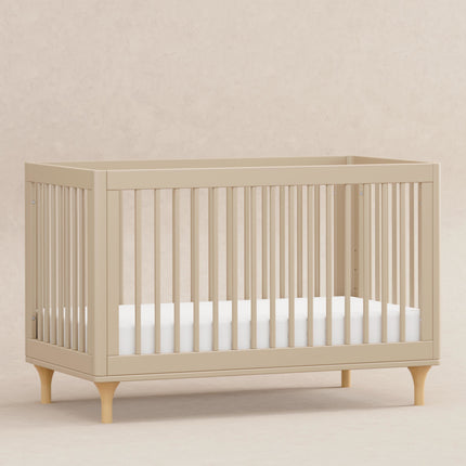 Lolly 3-in-1 Convertible Crib with Toddler Bed Conversion Kit