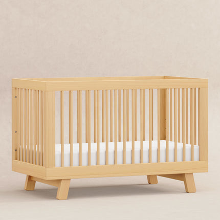 Hudson 3-in-1 Convertible Crib with Toddler Bed Conversion Kit
