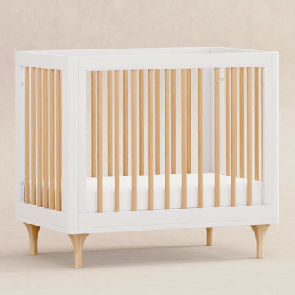 Lolly 4-in-1 Convertible Mini Crib with Toddler Bed Conversion Kit