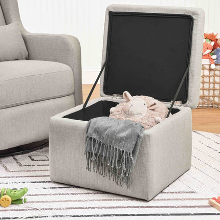 Adrian Swivel Glider with Storage Ottoman | Water Repellent & Stain Resistant fabric