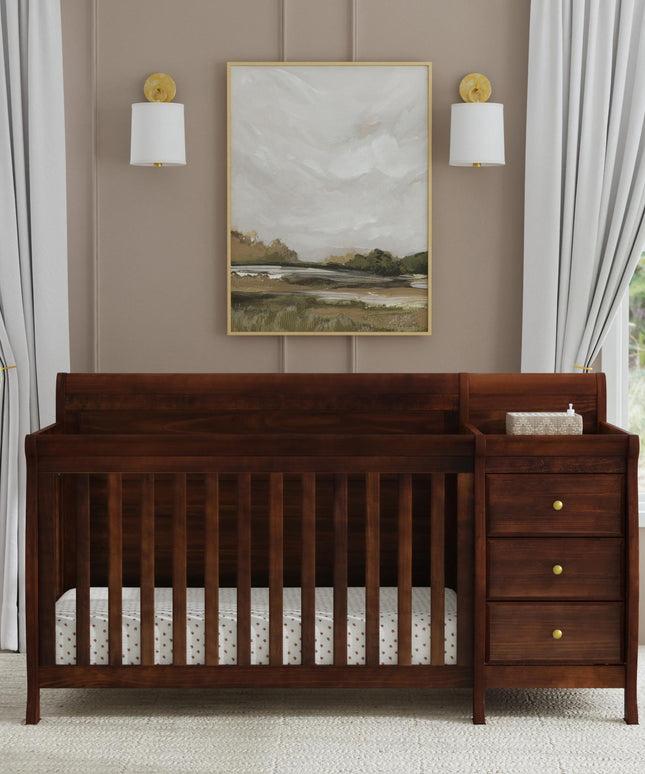 Kalani 4-in-1 Crib and Changer Combo