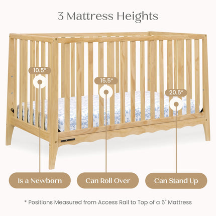 Lulu 5-in-1 Convertible Crib