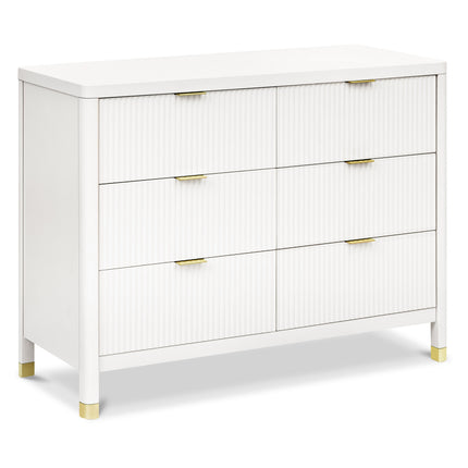 Brimsley Tambour 6-Drawer Assembled Dresser
