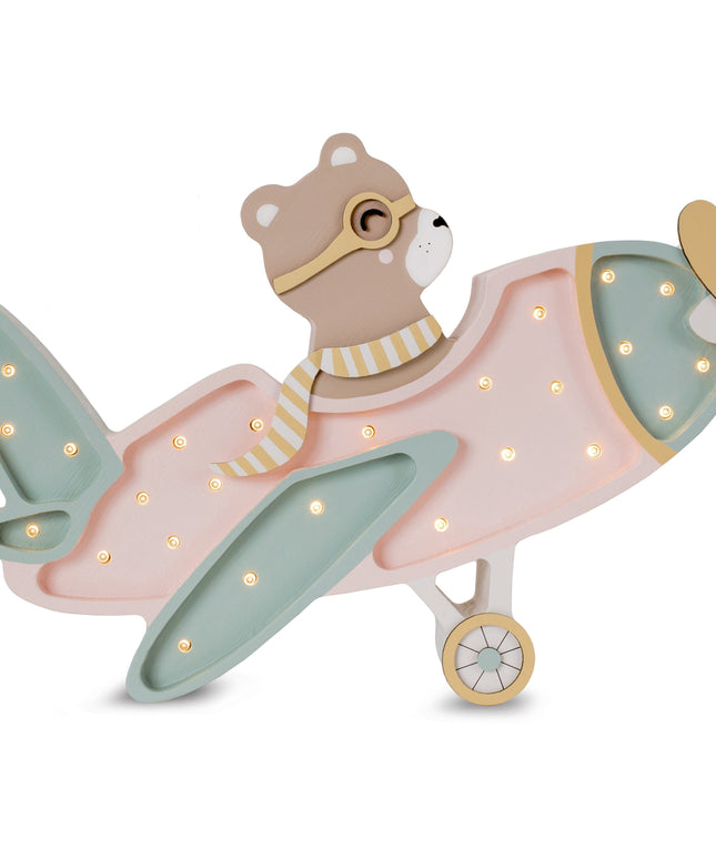 Little Lights Vintage Plane Lamp
