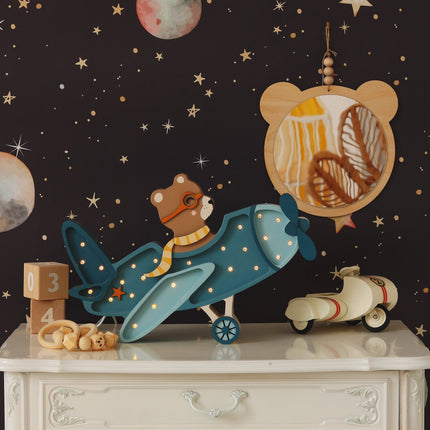 Little Lights Vintage Plane Lamp
