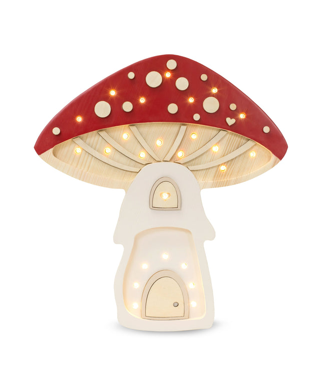 Little Lights Mushroom House Lamp