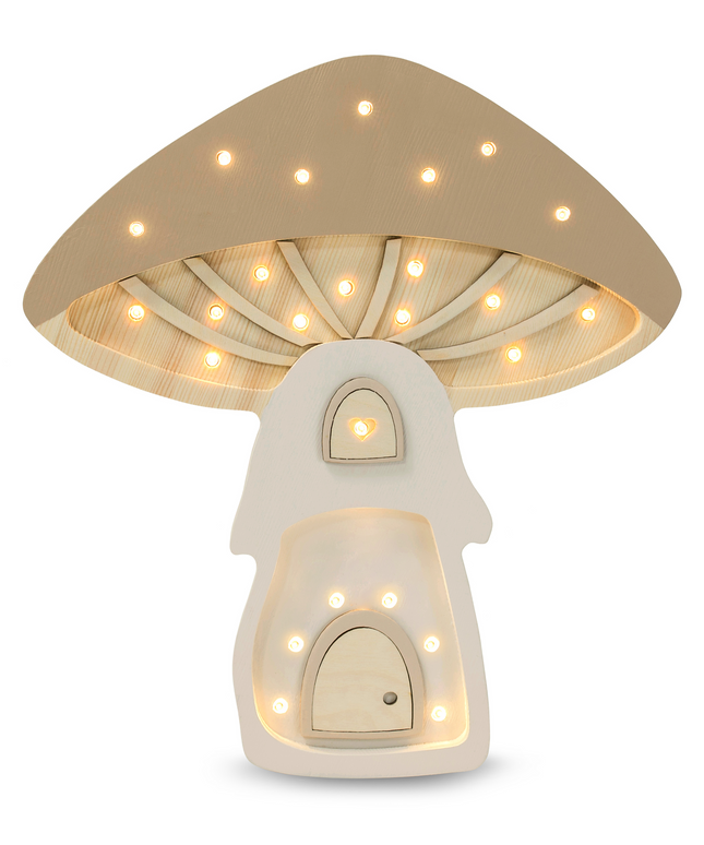 Little Lights Mushroom House Lamp
