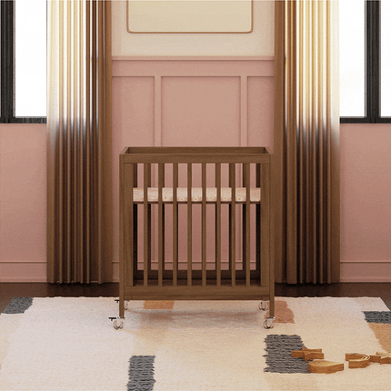 Rolli 9-in-1 Convertible All-Stages® Crib with Bassinet & Toddler Bed Conversion Kits
