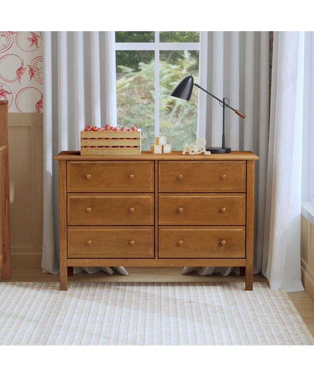 Jayden 6-Drawer Double Wide Dresser