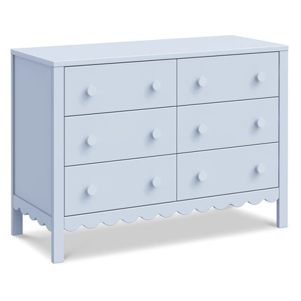 Sammy Scallop 6-Drawer Dresser