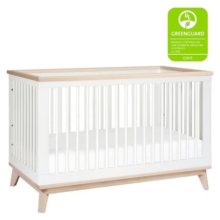 Scoot 3-in-1 Convertible Crib with Toddler Bed Conversion Kit
