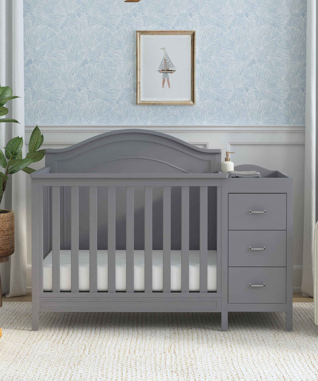 Charlie 4-in-1 Convertible Mini Crib & Changer