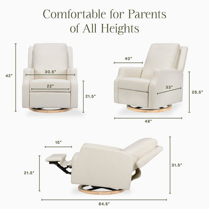 Crewe Recliner and Swivel Glider