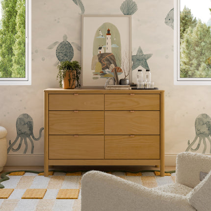 Bondi 6-Drawer Assembled Dresser