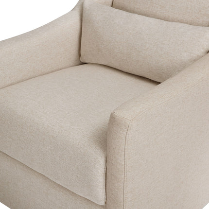 Toco Swivel Glider and Ottoman in Eco-Performance Fabric | Water Repellent & Stain Resistant