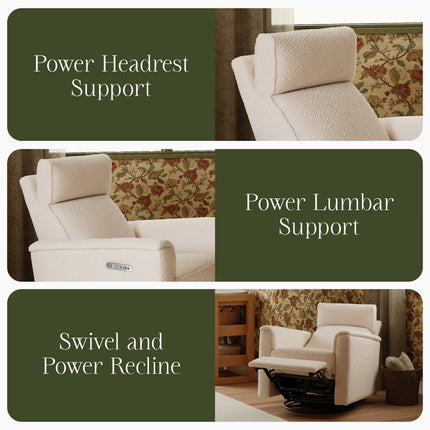 Willa Pro Power Recliner and Swivel Glider - Babylist Exclusive