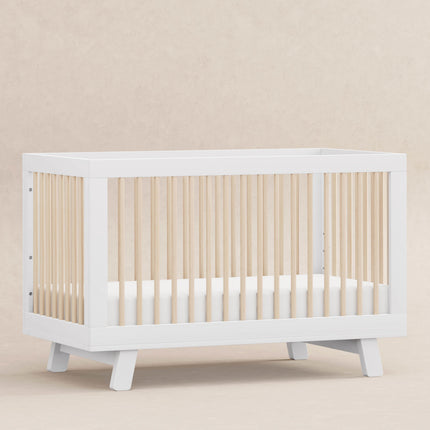 Hudson 3-in-1 Convertible Crib with Toddler Bed Conversion Kit