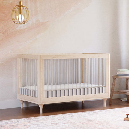 Lolly 3-in-1 Convertible Crib with Toddler Bed Conversion Kit