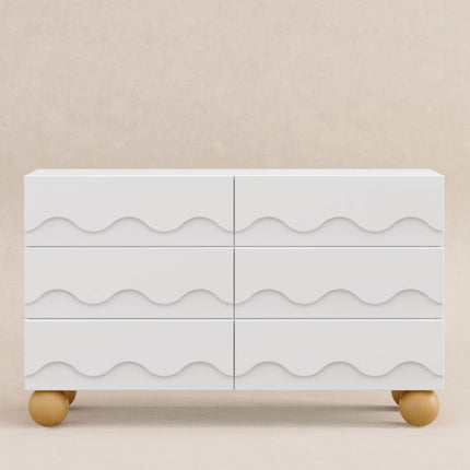 Lido Wave 6-Drawer Assembled Dresser