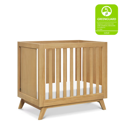 Otto 3-in-1 Convertible Mini Crib with 4" Mattress
