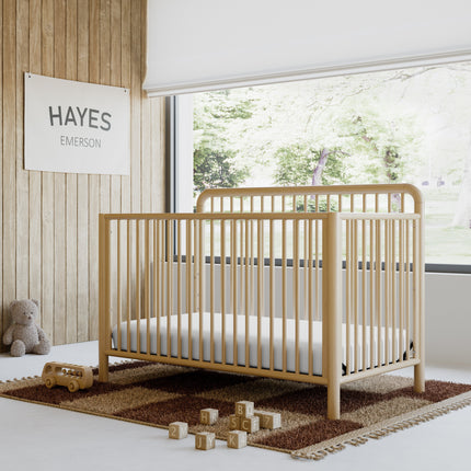 Storkcraft® Porto Deluxe 5-in-1 Convertible Crib with Bonus Toddler Guardrail