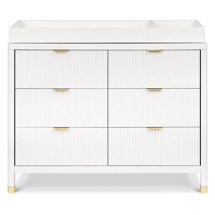 Brimsley Tambour 6-Drawer Assembled Dresser