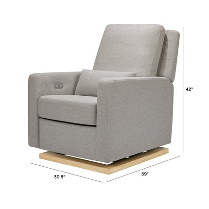 Sigi Electronic Recliner and Glider with USB Port