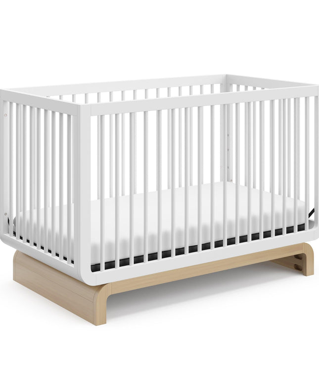 Storkcraft® Santorini® Deluxe 5-in-1 Convertible Crib with Bonus Toddler Guardrail