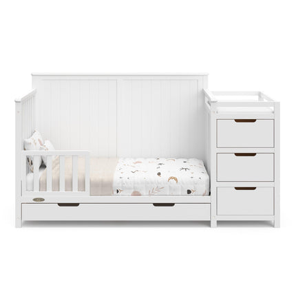 Graco® Hadley 5-in-1 Convertible Crib & Changer with Drawer