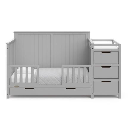 Graco® Hadley 5-in-1 Convertible Crib & Changer with Drawer