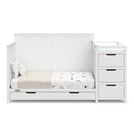 Graco® Hadley 5-in-1 Convertible Crib & Changer with Drawer
