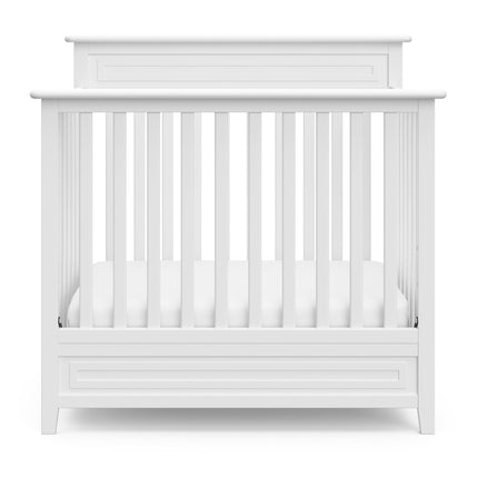 Storkcraft® Petal 4-in-1 Convertible Mini Crib with Bonus Water-Resistant Mattress